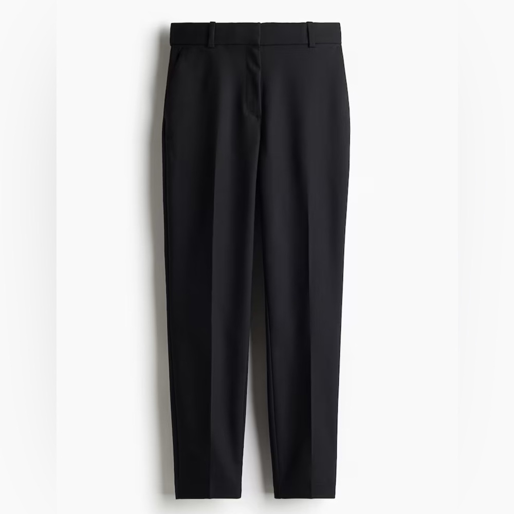 H&M Black Trousers size 0
